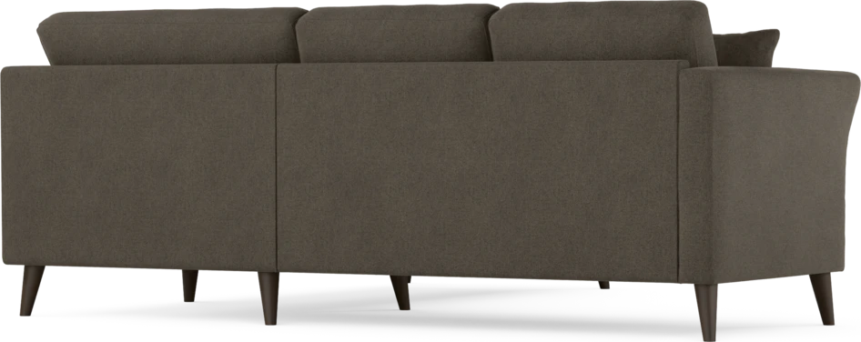 Eden - Hörnsoffa, 2+2-sits - Brun