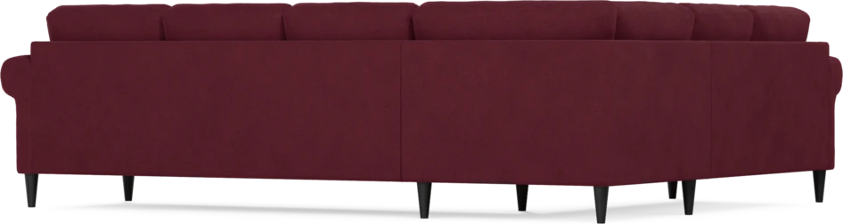 Eden - Hörnsoffa, 2+3-sits - Röd