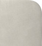 Delux Rundad - Sänggavel, 90-210 cm - Beige