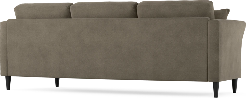 Eden - 3-sits soffa svängd - Beige