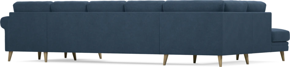 Eden - 3-sits soffa med divan vänster och schäslong höger - Blå