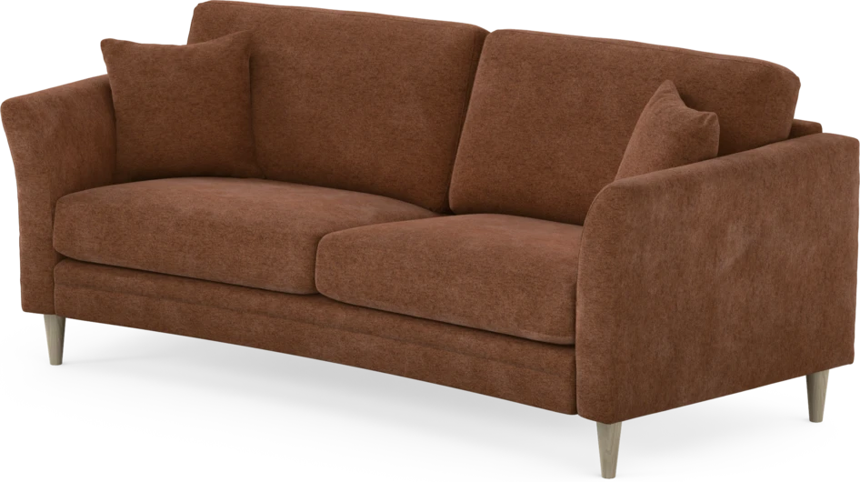 Eden - 2,5-sits soffa svängd - Orange