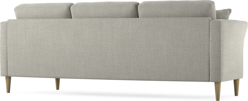Eden - 3-sits soffa svängd - Grå