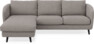 Madison Lux - 2-sits soffa med schäslong vänster - Beige