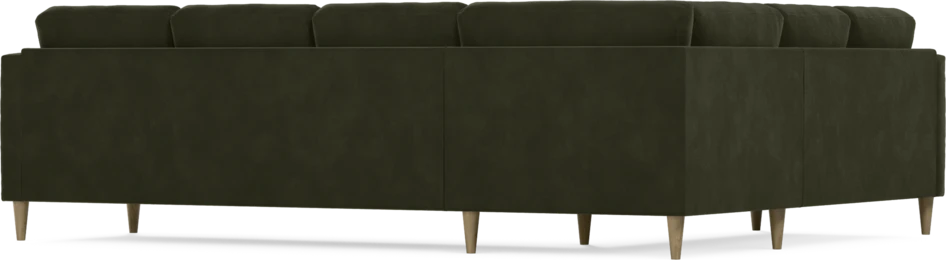 Eden - Hörnsoffa, 2+3-sits - Grön