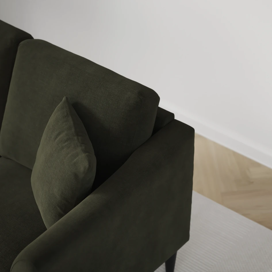 Eden - 3-sits soffa - Grön