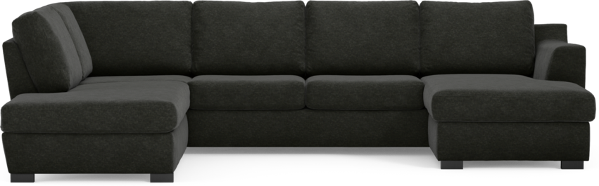 Friday - 3-sits soffa med divan vänster och schäslong höger - Grå