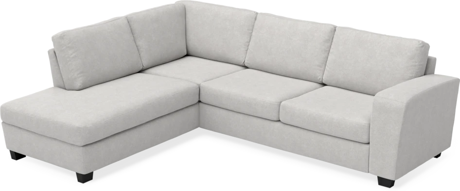 Friday - 2,5-sits soffa med divan vänster - Grå