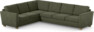 Friday - Hörnsoffa, 2+3-sits - Grön