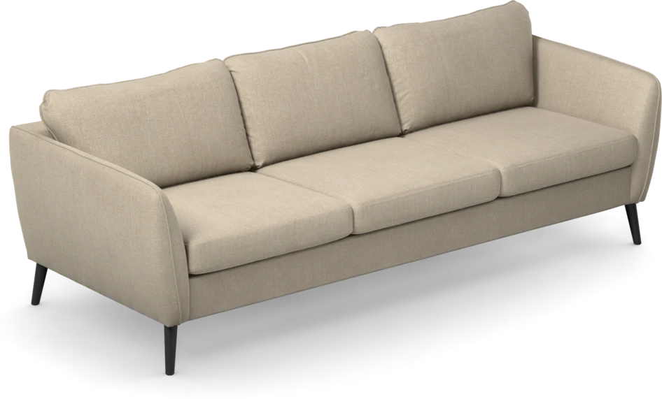 County - 3-sits soffa - Beige