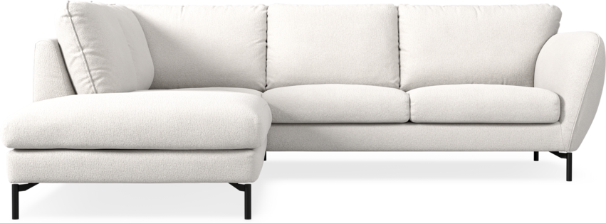 Madison - 2-sits soffa med divan vänster - Beige