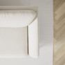 Madison Lux - 2-sits soffa - Vit