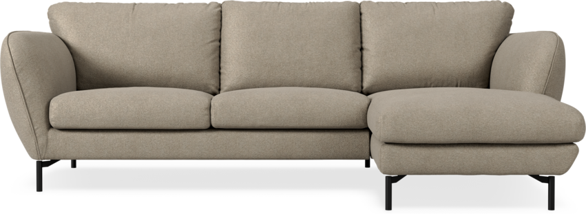 Madison - 2-sits soffa med schäslong höger - Beige