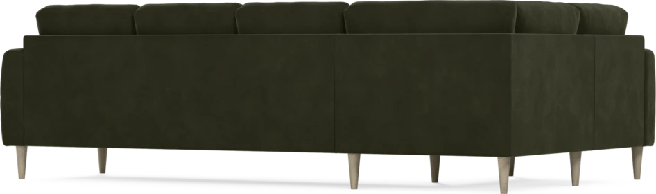 Eden - Hörnsoffa, 1+3-sits - Grön