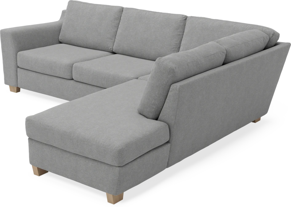 Friday - 2,5-sits soffa med divan höger - Grå