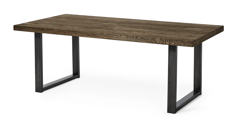 Raw - Matbord, L 200 cm - Grå