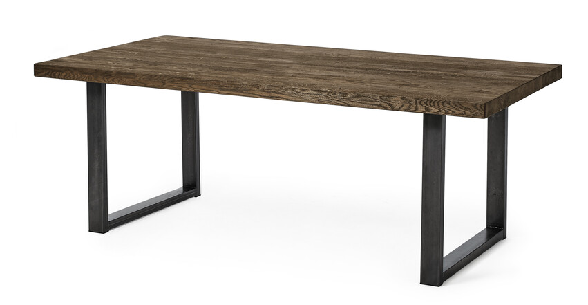 Raw - Matbord, L 200 cm - Grå