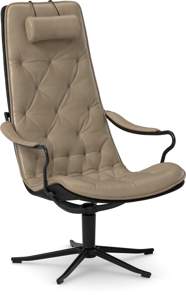 Moore - Fåtölj hög rygg - Beige