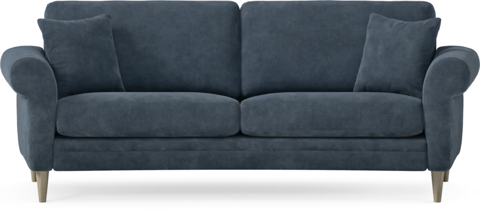 Eden - 2,5-sits soffa svängd - Blå