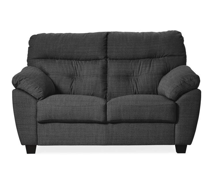 Palermo - 2-sits soffa - Svart