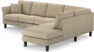 Eden - 3-sits soffa med divan - Beige