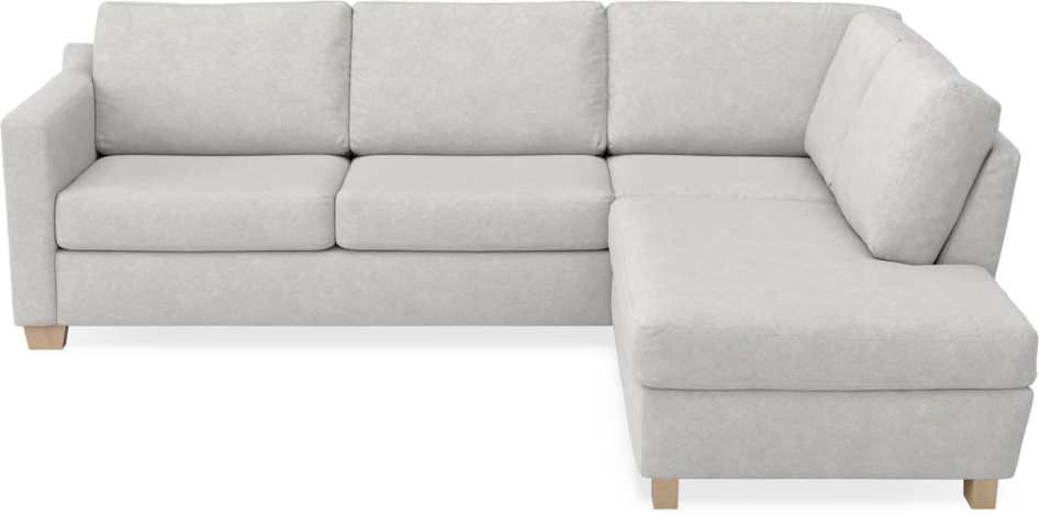 Friday - 2,5-sits soffa med divan höger - Grå