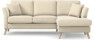 Eden - 2-sits soffa med schäslong - Beige