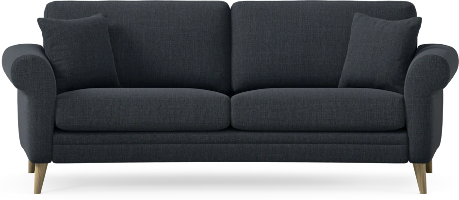 Eden - 2,5-sits soffa svängd - Blå