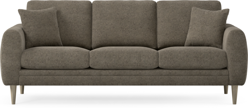 Eden - 3-sits soffa - Brun