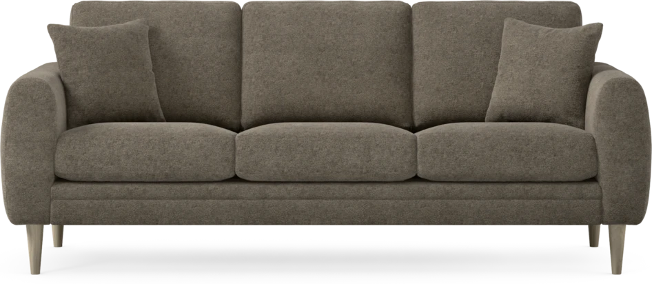 Eden - 3-sits soffa - Brun