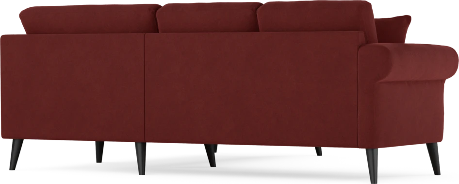 Eden - Hörnsoffa, 2+2-sits - Röd