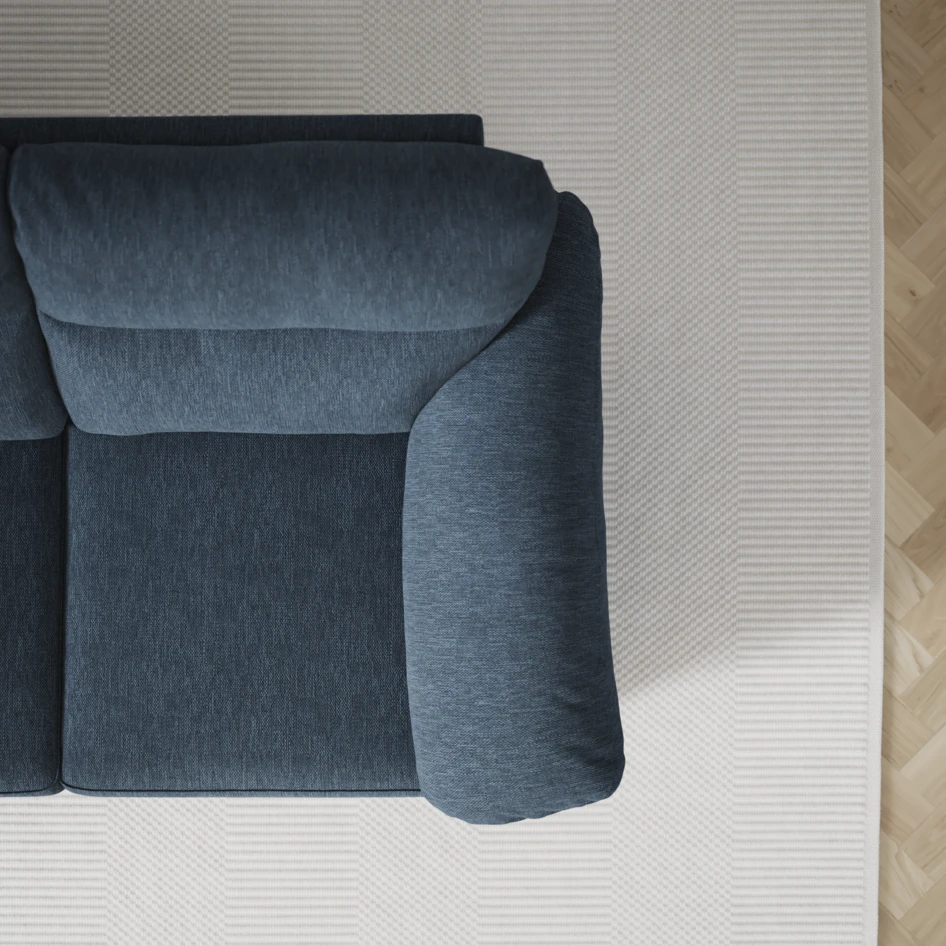 Tage - 3-sits soffa - Blå