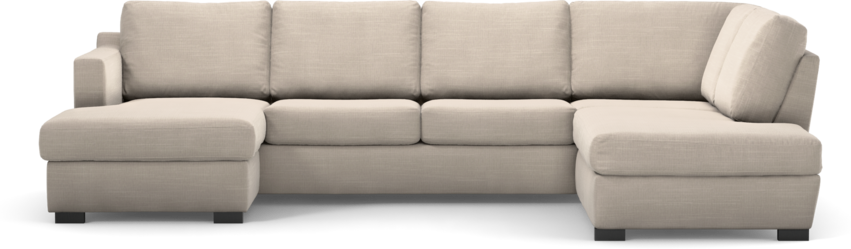 Friday - 3-sits soffa med schäslong vänster och divan höger - Beige