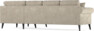 Eden - Hörnsoffa, 3+1-sits - Beige
