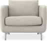 Madison Lux - Fåtölj, 70 cm - Grå