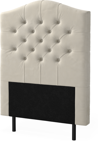New York välvd - Sänggavel, 90-210 cm - Beige