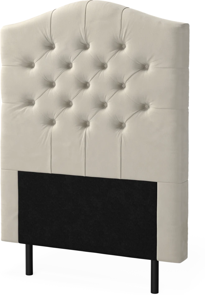 New York välvd - Sänggavel, 90-210 cm - Beige