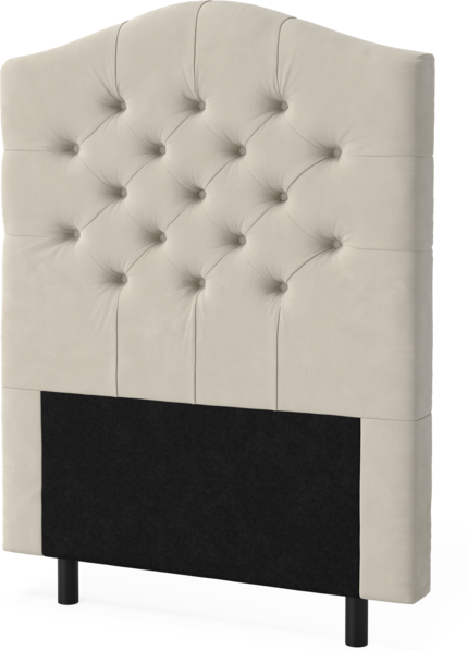 New York välvd - Sänggavel, 90-210 cm - Beige