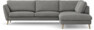 Madison Lux - 3-sits soffa med divan höger - Grå
