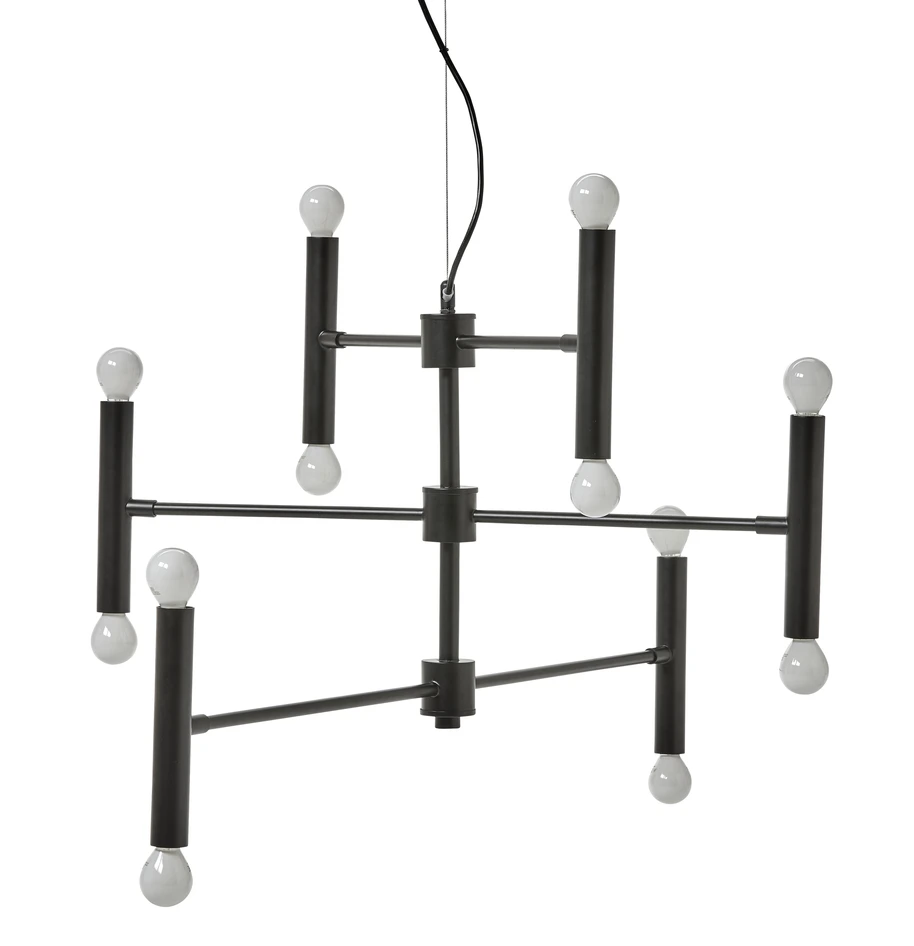 Cole - Taklampa, L90 H52 cm - Svart