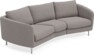 Madison - 3-sits soffa svängd, 70 cm - Grå