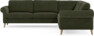 Bridge - Hörnsoffa, 2+2-sits - Grön