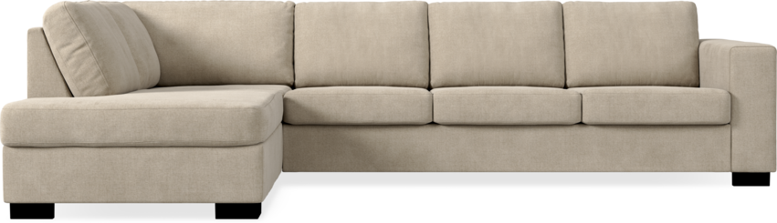 Nevada - 3-sits soffa med divan vänster - Beige