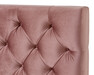 Avon XL pikerad - Sänggavel, B 90-140 cm - Rosa