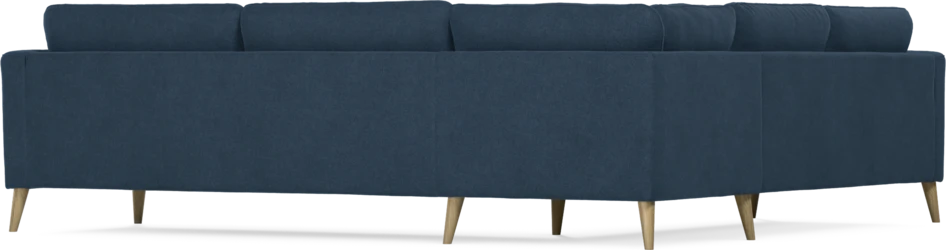 Bridge - Hörnsoffa, 2+3-sits - Blå