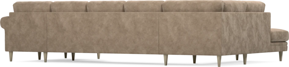 Eden - 3-sits soffa med divan vänster och schäslong höger - Beige