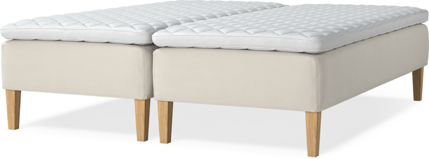 Delux Sense - Ramsäng, dubbelsäng med bäddmadrass