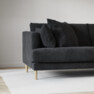 Harper - 3-sits soffa med divan höger - Blå