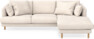 Harper - 4-sits med schäslong höger  - Beige