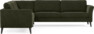 Bridge - Hörnsoffa, 2+3-sits - Grön
